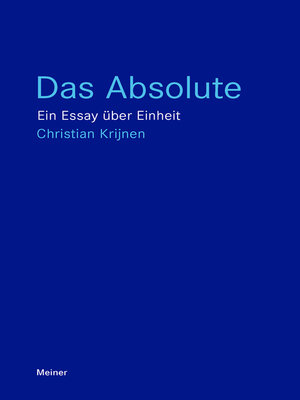 cover image of Das Absolute